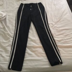 Alexander Wang stretchy pants front zipper